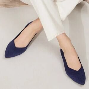 Rothy's Navy Blue Flats